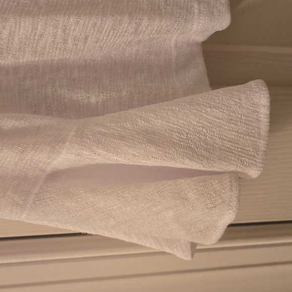 PERCEPTIONS BRAND WOMEN'S WHITE SHORT OPEN CARDIGAN SHRUG SIZE XL - Picture 5 of 16